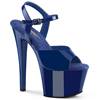 Pleaser - SKY309 Sandale à bride à la cheville, Pole dance chaussures - Bleu Product image